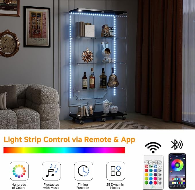 Tempered Glass Display Cabinet - Image 3