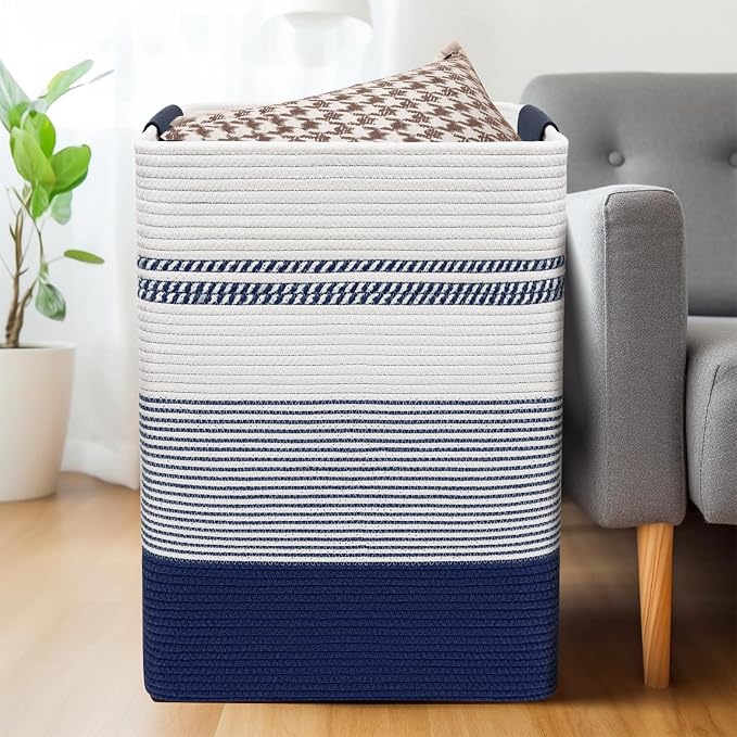 DOFASAYI Laundry Basket - 85L Large Woven Baskets - Image 4