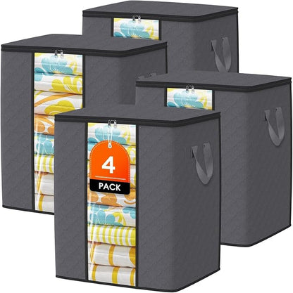 SpaceTrove Clothes Storage Bags, 80L Large Capacity Containers by Unknown