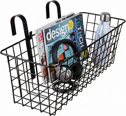 Metal Hanging Bedside Basket for Bunk Beds & Collage Dorms by Ymeibe