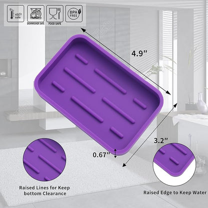 Silicone Kitchen Sink Organizer Tray - Image 2