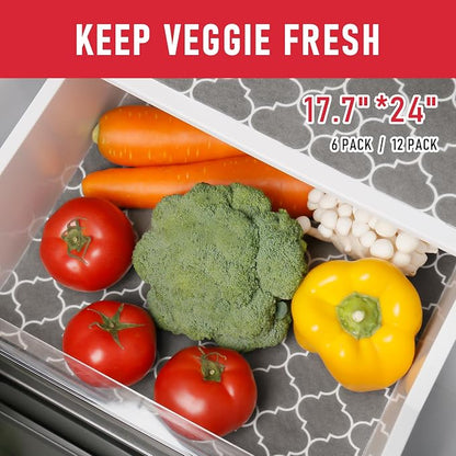 Cooyes 2 in 1 Refrigerator Liners & Fresh mats - Image 4