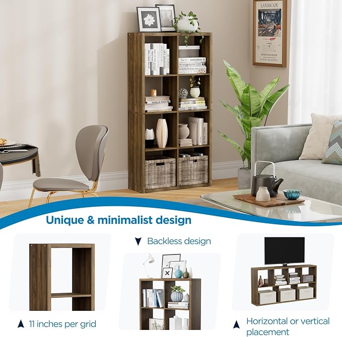 8 Cube Storage Organizer, Cube Shelf - Image 7