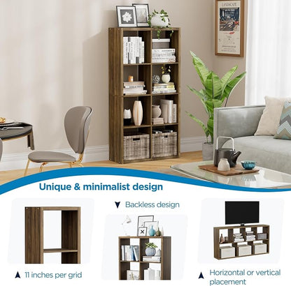 8 Cube Storage Organizer, Cube Shelf - Image 7