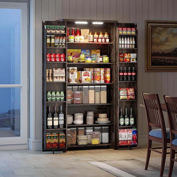 Farmhouse Kitchen Pantry Cabinet, Dining Room, Living Room - Image 6