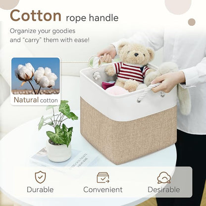 FinishingBo 11 inch Cube Storage Bin - Image 7