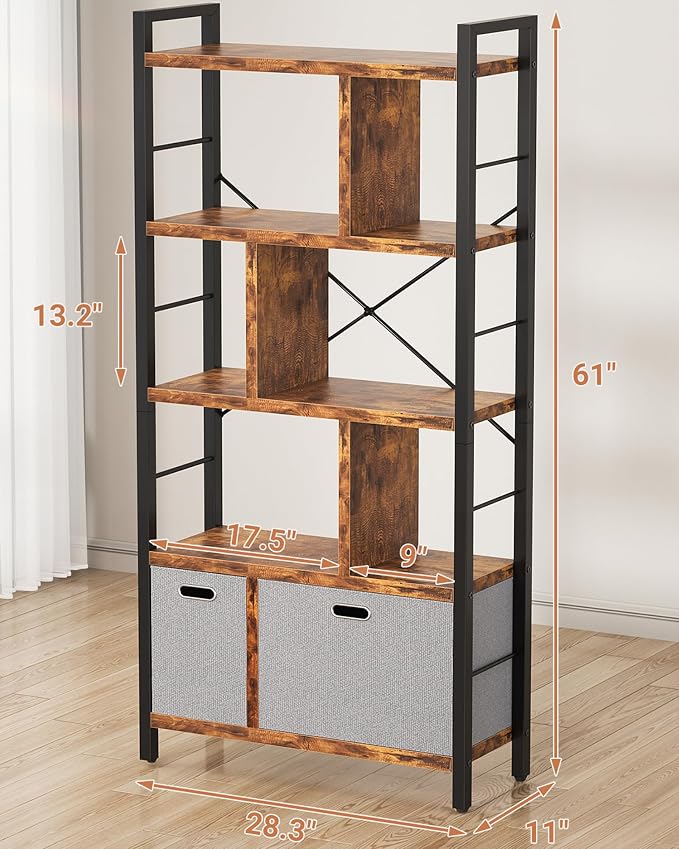 Armocity Bookshelf with Drawers - Image 3