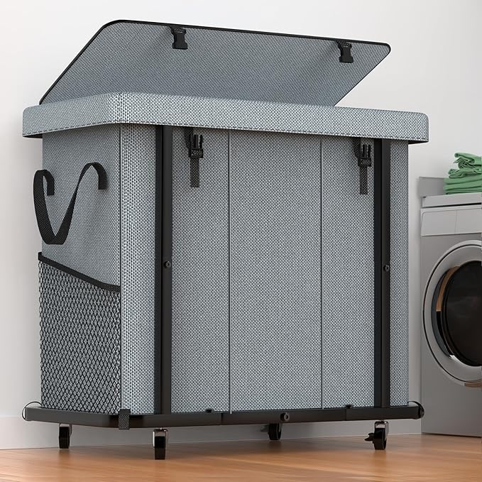 60 Gal High Grade Large Laundry Basket by Unlockyourhomestoragelife