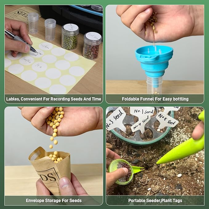 114 Slots Seed Storage Organizer Kit - Image 4