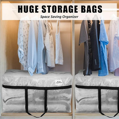 4 Pcs 96 Gallon Extra Large Moving Bags Heavy Duty Storage Bag - Image 6