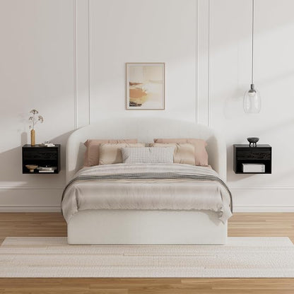 Floating Nightstand, Wall Mounted Bedside Table - Image 6