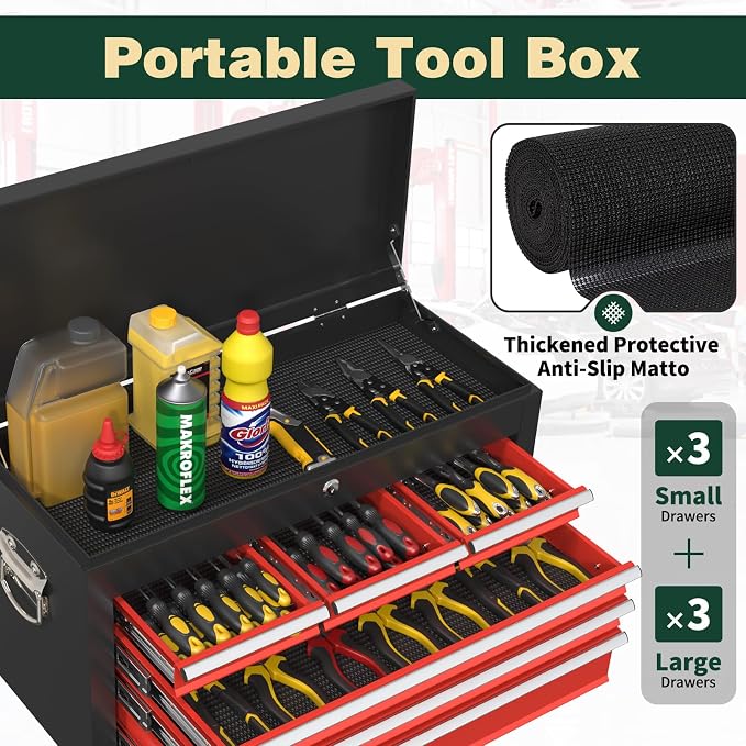 8-Drawer Heavy Duty Tool Chest - Image 5