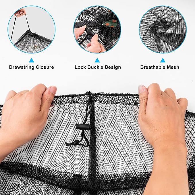 Large Mesh Laundry Bags: 2 Pack 24" x 36" Heavy Duty Soft Breathable Machine - Image 4
