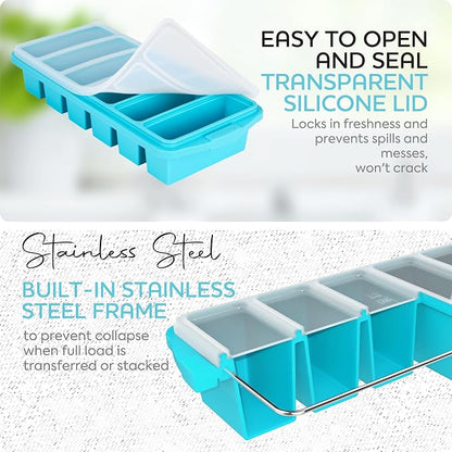 1/2 Cup Silicone Freezer Tray - Image 2