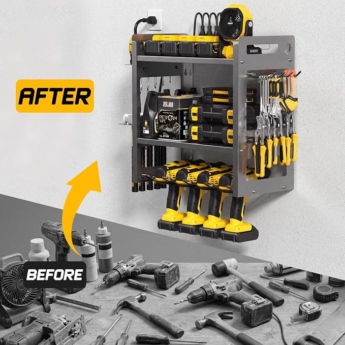 TOPRINCE Power Tool Organizer Wall Mount - Image 7