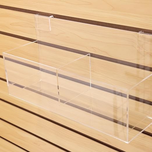 SSWBasics Clear Acrylic Double Display Bin - Image 9