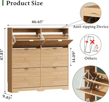 Xixini Shoe Storage Cabinet for Entryway - Image 2