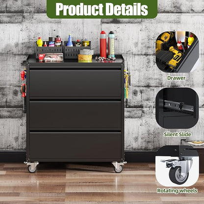 SUXXAN Metal Storage Cabinet - Image 4