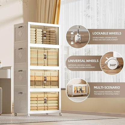 340 QT / 85 Gal Heavy Duty Double Door Storage Cabinet - Image 4