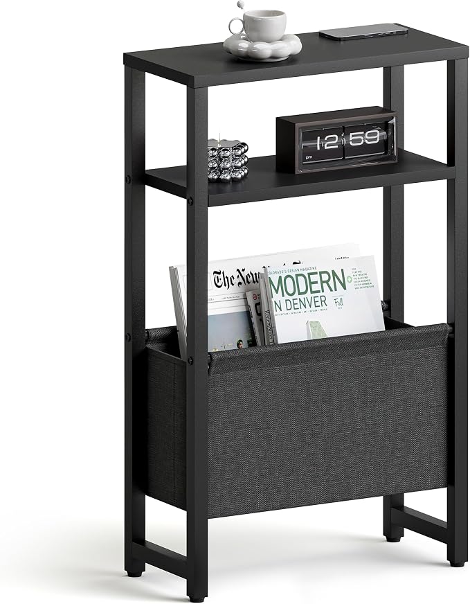 Narrow Side Table, Slim End Table by IRCPEN