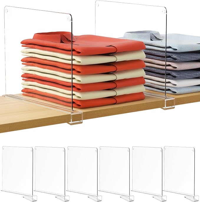 HBlife 12 Inches Tall Shelf Dividers, Purse Organizer by HBlife