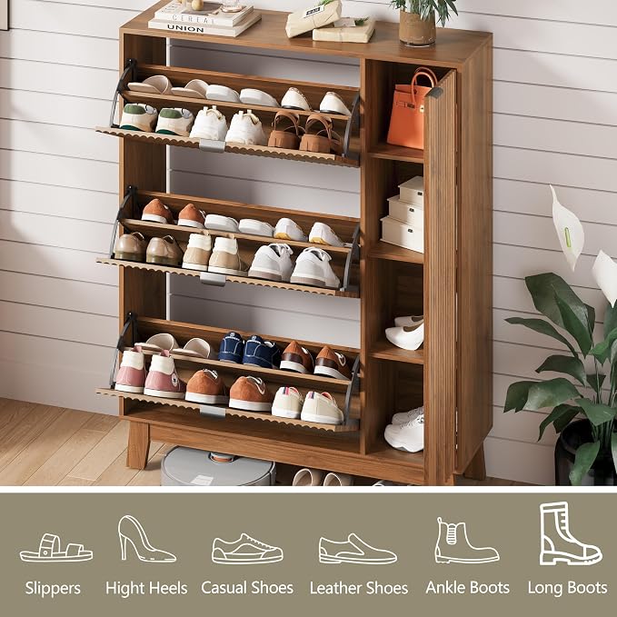 Shoe Cabinet Storage for Entryway - Image 4