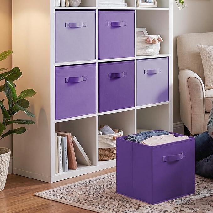 Cupic Cupid 13 Inch Storage Cube, Fabric Cube Storage Bin - Image 5