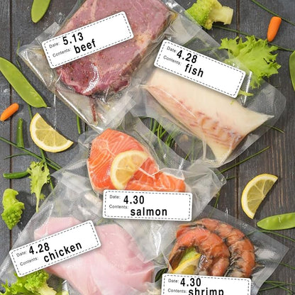 600pcs Removable Freezer Labels, 1x3 Inch Food Storage Stickers Containers Date - Image 7