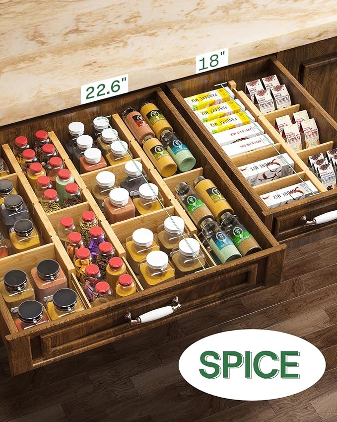 kiplant Kitchen Drawer Dividers - Image 3