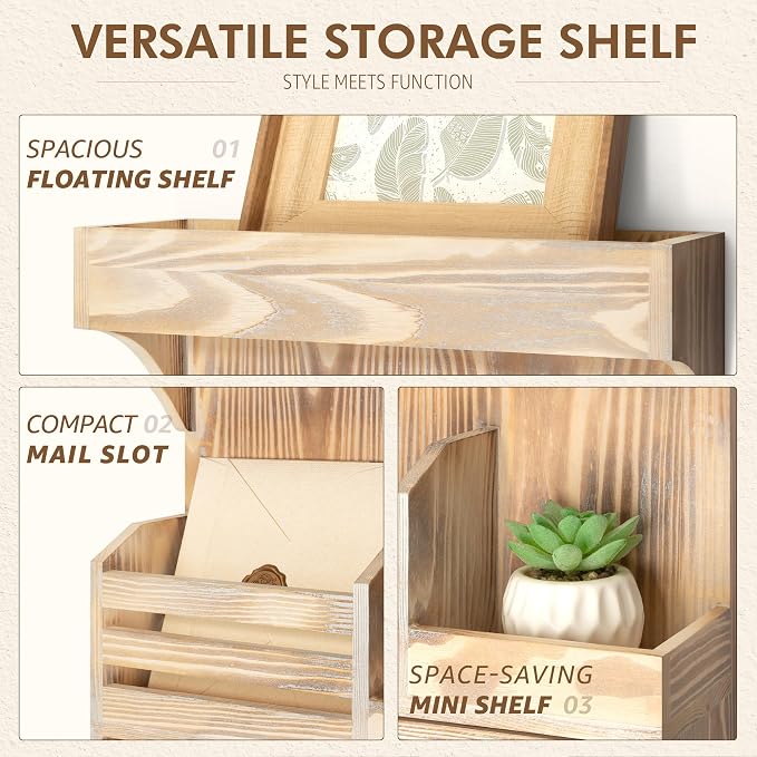 Rebee Vision Farmhouse Key Holder Wall Mount - Image 6