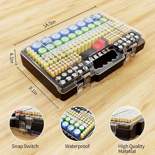 Battery Organizer Storage Holder Box Case - Image 6