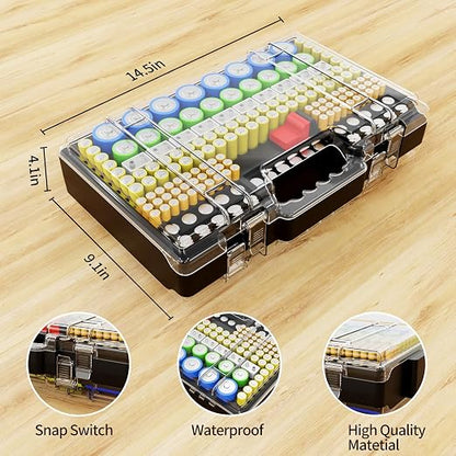 Battery Organizer Storage Holder Box Case - Image 6