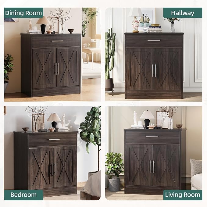 Shintenchi Farmhouse Storage Cabinets - Image 7