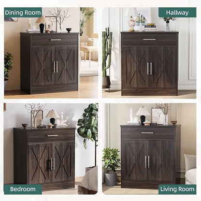 Shintenchi Farmhouse Storage Cabinets - Image 7
