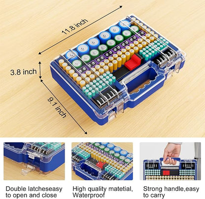 Battery Organizer Storage Holder Box Case - Image 5