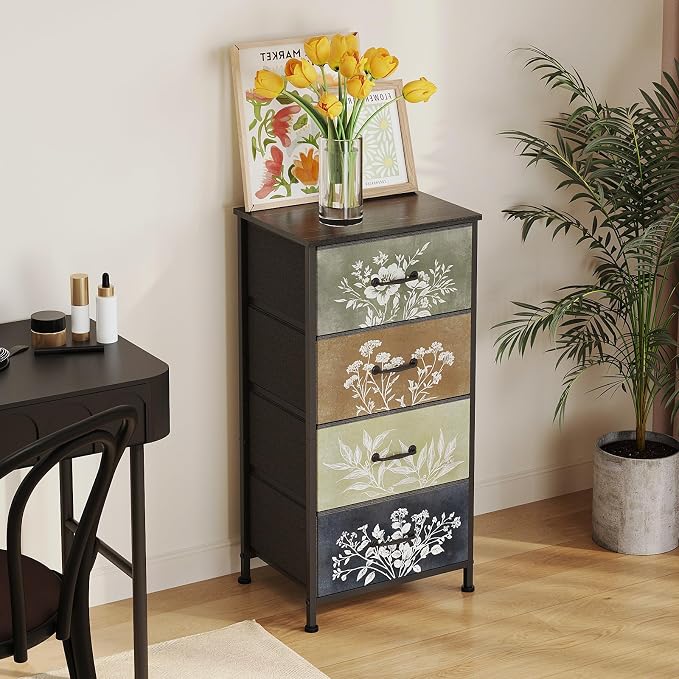 Tohomeor Vintage Dresser Vertical Nightstand - Image 6