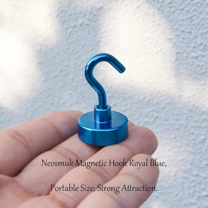 Neosmuk Magnetic Hooks, Heavy Duty 40lb+ Strong Magnet Hook - Image 4