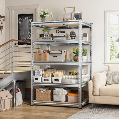 REIBII Garage Shelving, 5 Tier Storage Shelves Load 2020LBS, Adjustable Garage - Image 9