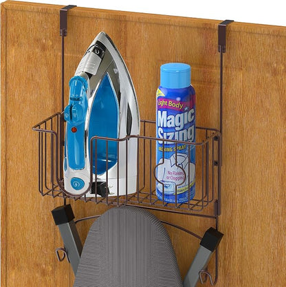 Simple Houseware Over-The-Door/Wall-Mount Ironing Board Holder - Image 3