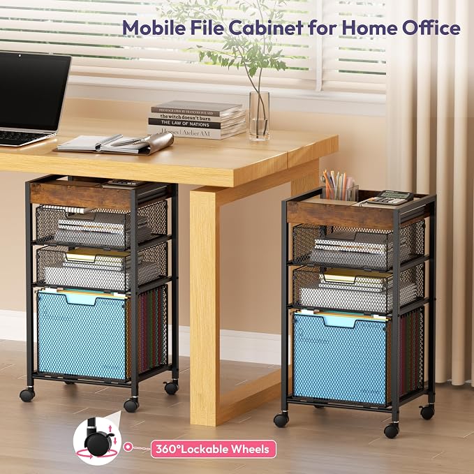 SWTYMIKI Rolling File Cart - Image 7