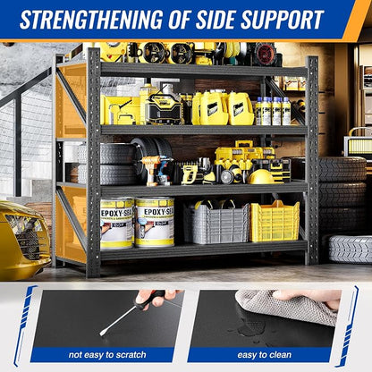 48" W Storage Shelves 3000lbs Garage Metal Shelving Heavy Duty Garage Shelves - Image 6