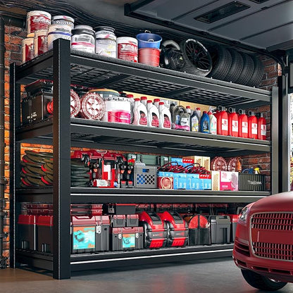 60.1" W Storage Shelves Extra Wide Metal Shelving 2500LBS Garage Shelving - Image 4