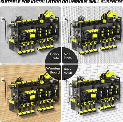 TOPRINCE Large Power Tool Organizer Wall Mount - Image 6