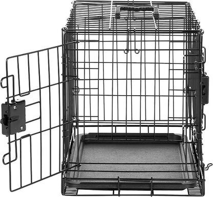 Amazon Basics Durable, Foldable Metal Wire Dog Crate - Image 3