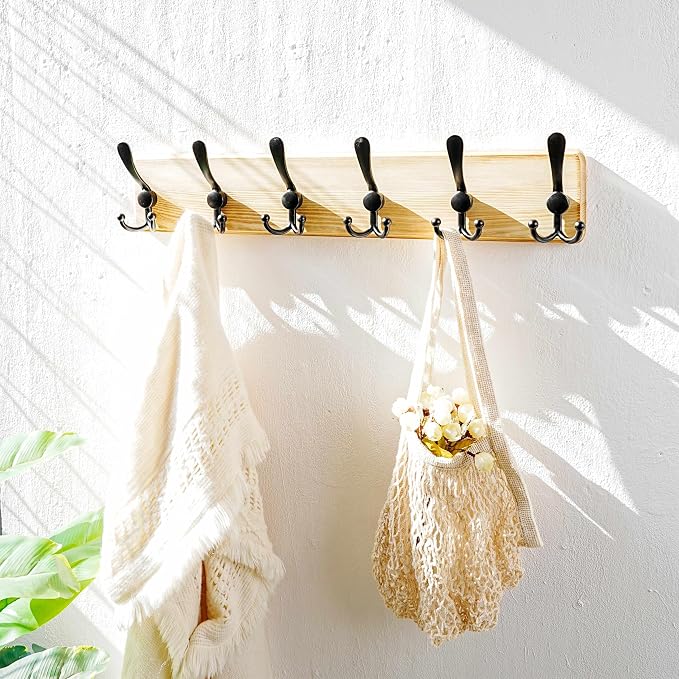 Dseap Coat Rack Wall Mounted - Image 6