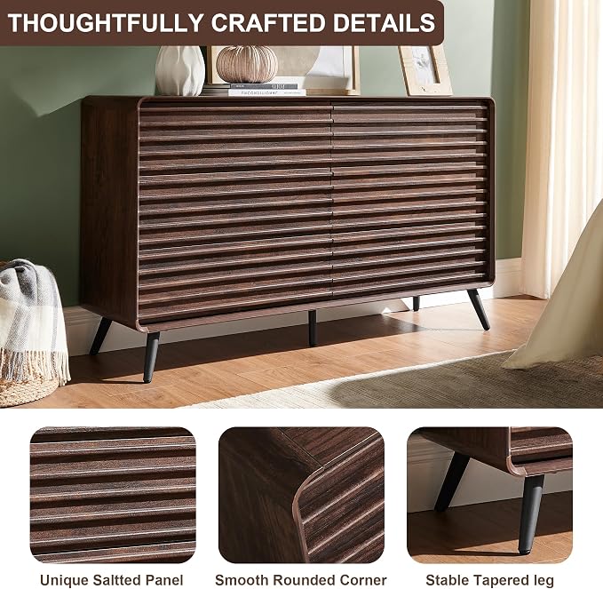 RedLemon 6 Drawers Dresser for Bedroom, Chest of Drawers - Image 6