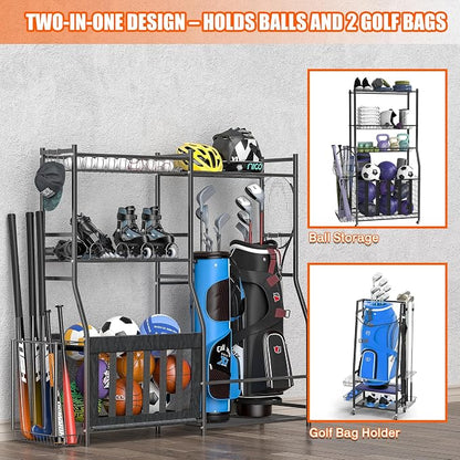 Ultrawall Golf Storage Organizer, Golf Bag Storage Stand - Image 3