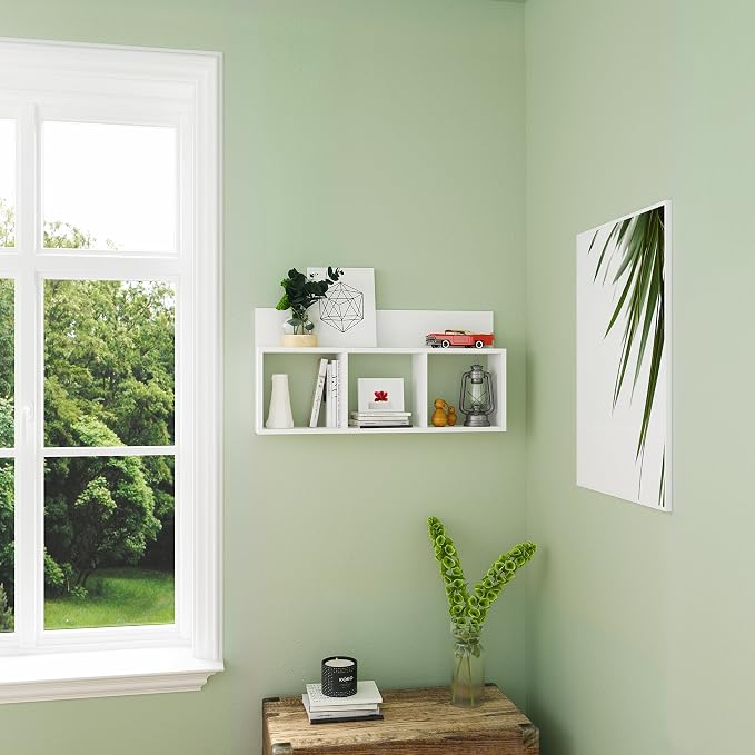 Danya B. Modern 3 Cube Floating Wall Shelf - Image 4