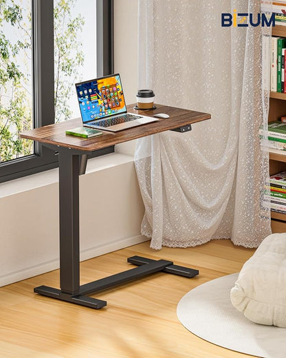 BIZUM Small Electric Standing Desk Bedside Table - Image 2