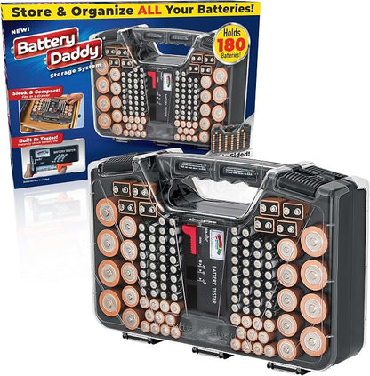 Ontel Battery Daddy Storage & Organizer Case by Ontel